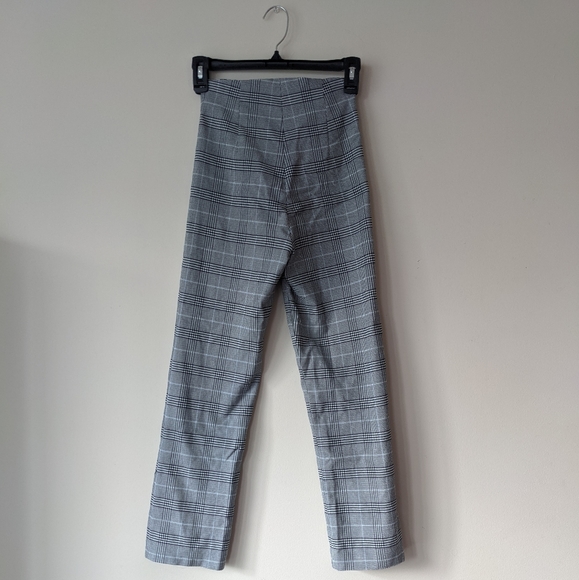 Grey plaid trousers - Picture 3 of 4